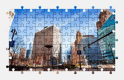 Пазлы Онлайн - Парк Кампус Марсиус