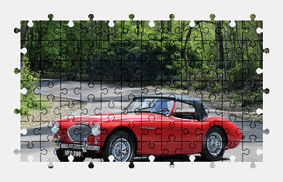 Пазлы Онлайн Austin-Healey