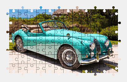 Пазлы Онлайн Классический Jaguar
