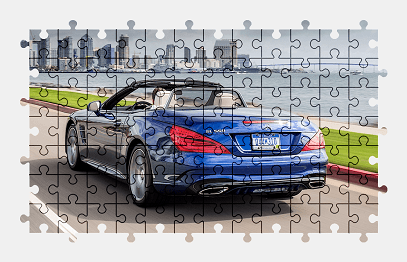 Пазлы Онлайн Mercedes-Benz
