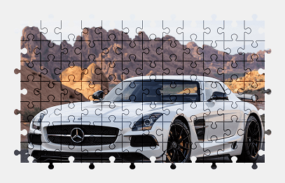 Пазлы Онлайн Mercedes-Benz
