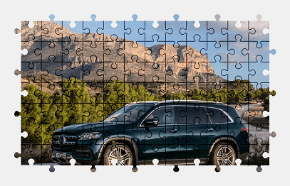 Пазлы Онлайн Mercedes-Benz