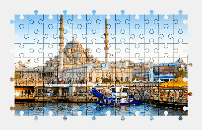 Пазлы Онлайн Стамбул