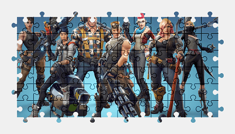 Пазлы Онлайн Fortnite
