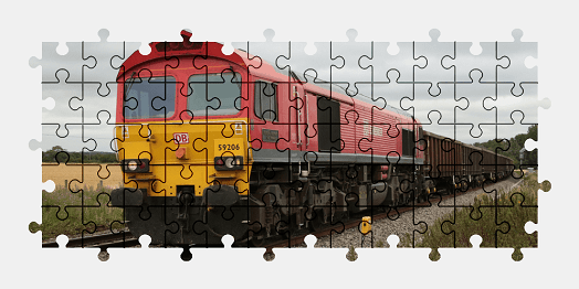 Пазлы Онлайн Локомотив DB 59206