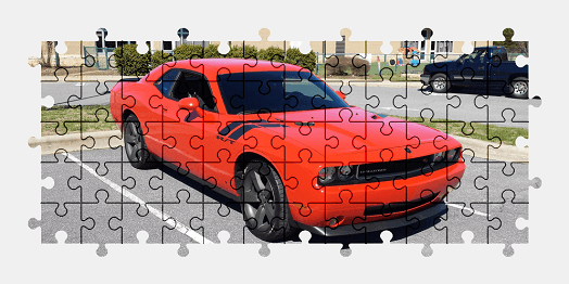 Пазлы Онлайн 2009 Dodge Challenger R/T