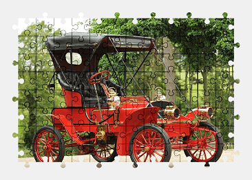 Пазлы Онлайн 1906 Franklin Model-E Runabout