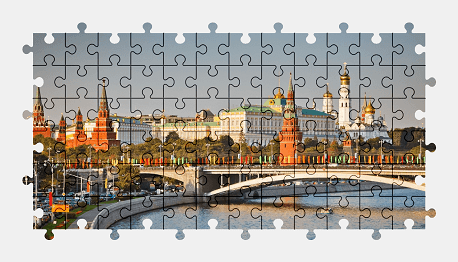 Пазлы Онлайн Московский Кремль