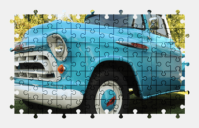 Пазлы Онлайн 1957 Chevrolet 3200