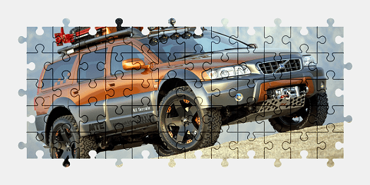 Пазлы Онлайн Volvo XC70R All Terrain IPD 2005 SEMA