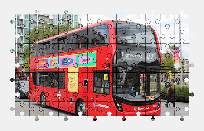 Пазлы Онлайн Автобус Stagecoach, Англия