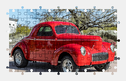 Пазлы Онлайн Willys Americar