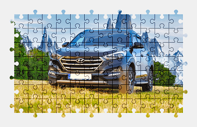 Пазлы Онлайн Hyundai Tucson ІІІ