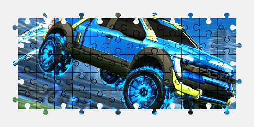 Пазлы Онлайн Ford F-150 RLE в Rocket League