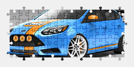 Пазлы Онлайн Ford Focus ST