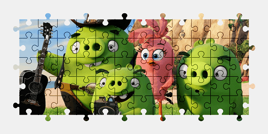 Пазлы Онлайн Angry Birds в Кино