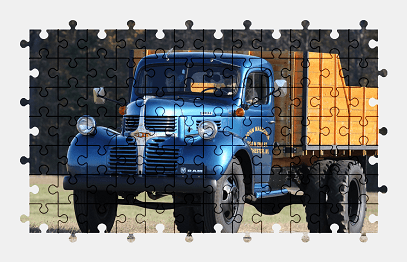Пазлы Онлайн 1947 Dodge Грузовик