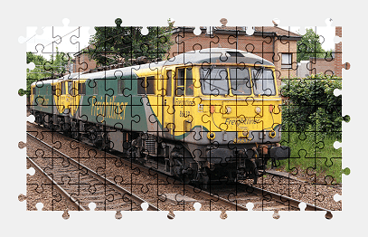 Пазлы Онлайн Электровоз Freightliner Class 86s
