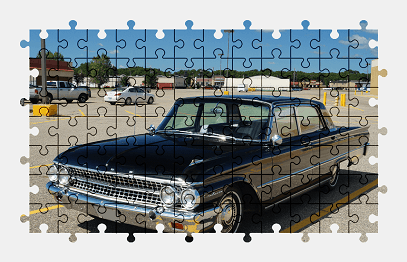 Пазлы Онлайн 1961 Ford Galaxie