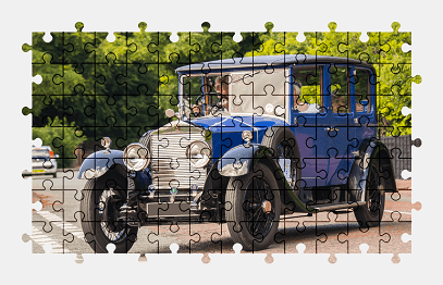 Пазлы Онлайн 1928 Rolls-Royce Twenty