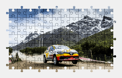 Пазлы Онлайн Renault Clio R3T