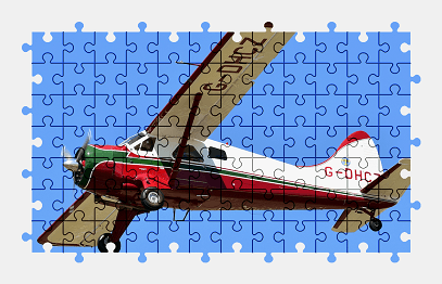 Пазлы Онлайн Самолёт DHC-2 Beaver