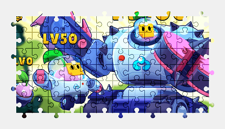 Пазлы Онлайн Brawl Stars