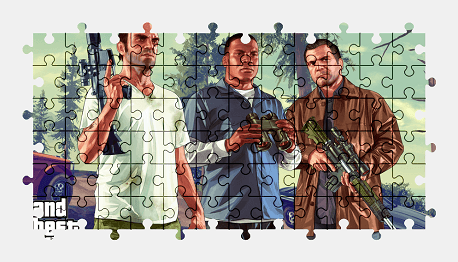 Пазлы Онлайн Grand Theft Auto
