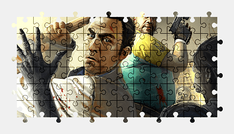 Пазлы Онлайн Left 4 Dead