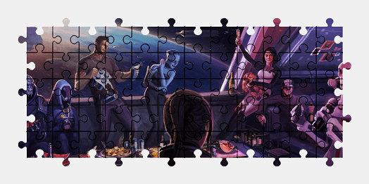 Пазлы Онлайн Mass Effect
