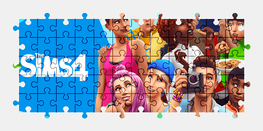 Пазлы Онлайн The Sims