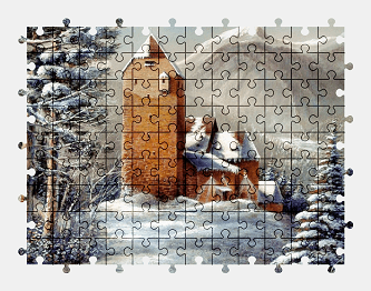 Пазлы Онлайн Замок