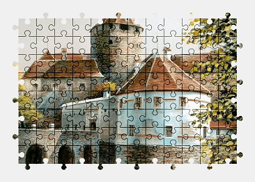 Пазлы Онлайн Замок