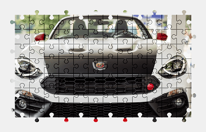 Пазлы Онлайн - Abarth 124 Spider