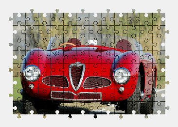 Пазлы Онлайн - Alfa Romeo 6C 3000 Spider