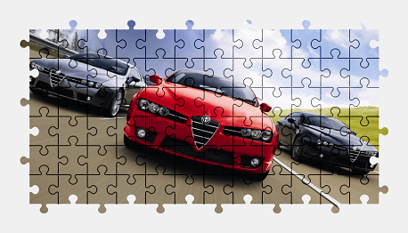Пазлы Онлайн - Alfa Romeo Brera