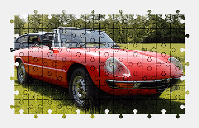 Пазлы Онлайн - Alfa Romeo Spider