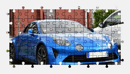 Пазлы Онлайн - Alpine A110