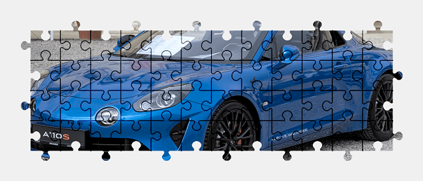 Пазлы Онлайн - Alpine A110