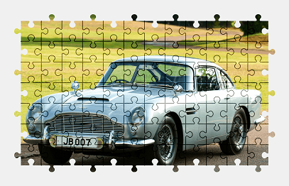 Пазлы Онлайн - Aston Martin DB5