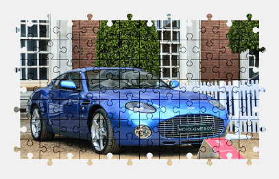Пазлы Онлайн - Aston Martin DB7