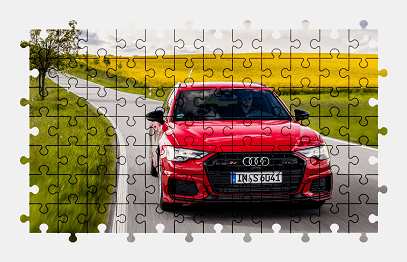 Пазлы Онлайн - Audi S6