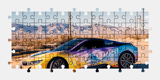 Пазлы Онлайн - BMW i8