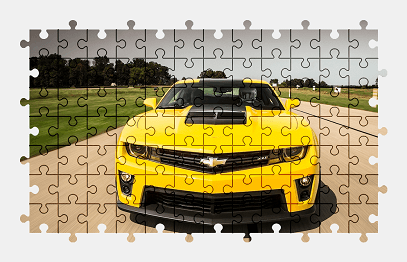Пазлы Онлайн - Chevrolet Camaro