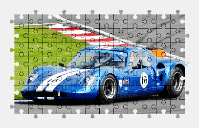 Пазлы Онлайн - Chevron B8