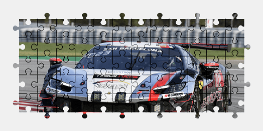 Пазлы Онлайн - Ferrari 296 GT3