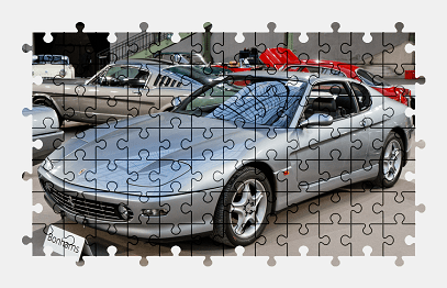 Пазлы Онлайн - Ferrari 456
