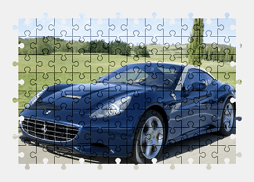 Пазлы Онлайн - Ferrari California