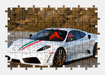 Пазлы Онлайн - Ferrari F430