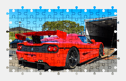 Пазлы Онлайн - Ferrari F50 GT